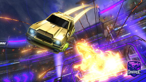 A Rocket League car design from perezoso017