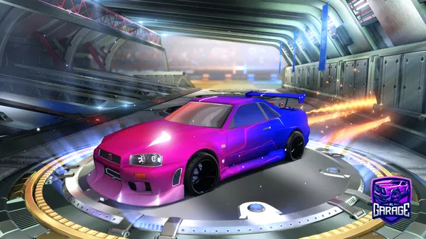 A Rocket League car design from Pizza07