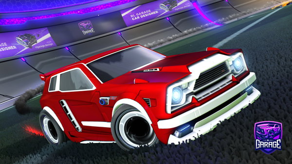 A Rocket League car design from juminoro