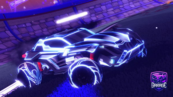 A Rocket League car design from Kirbyrocket