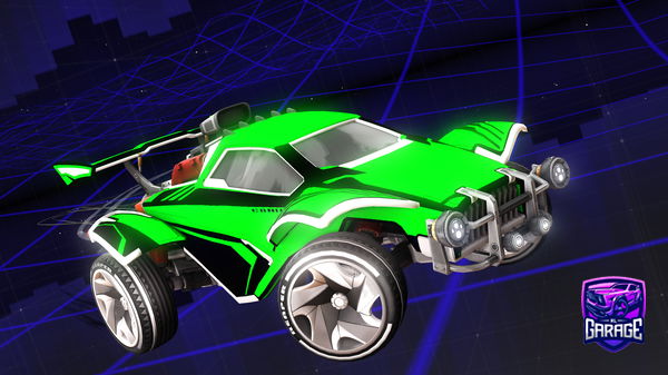 A Rocket League car design from KreepyKrowley