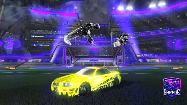 A Rocket League car design from Forest_Xenos