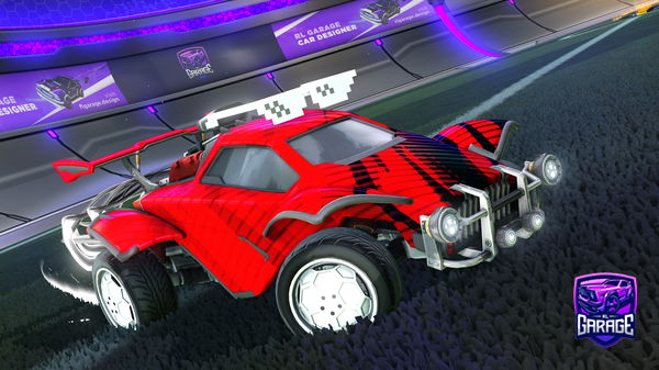A Rocket League car design from LegalHyperion