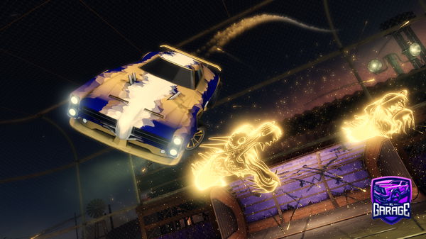 A Rocket League car design from STTS