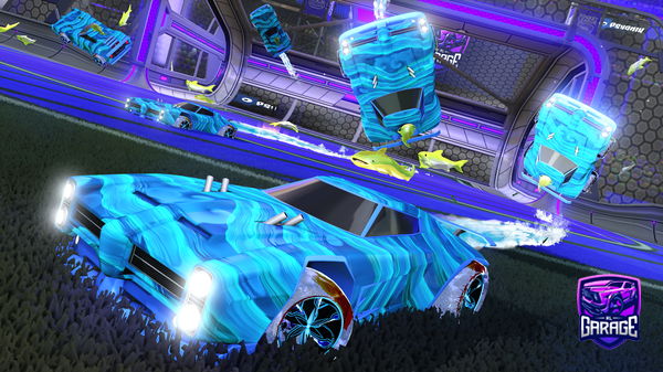 A Rocket League car design from Dangochuu