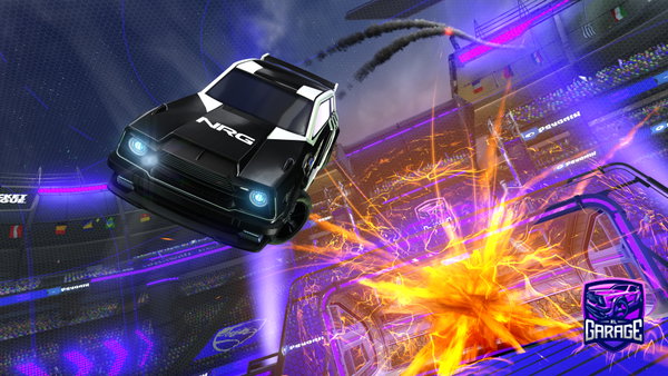 A Rocket League car design from BnjaXGb