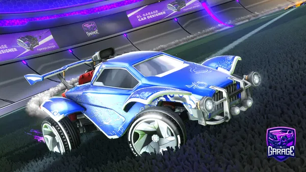 A Rocket League car design from HockeyGar27