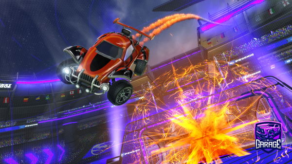 A Rocket League car design from Kyleth