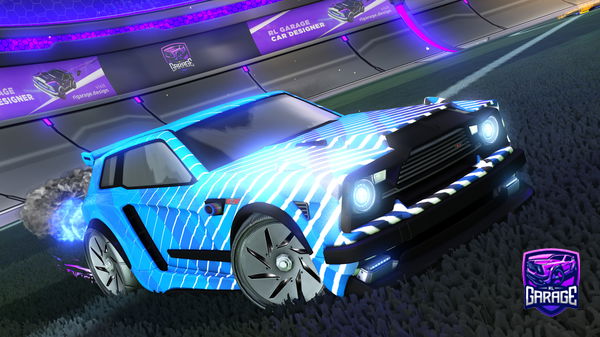 A Rocket League car design from jacobbahnan
