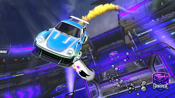A Rocket League car design from JustPeteyy