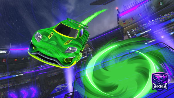 A Rocket League car design from CosmicWolf