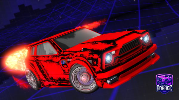 A Rocket League car design from speedyluquetxx