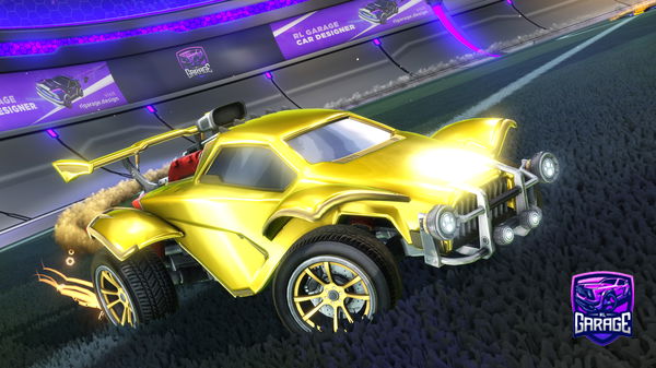 A Rocket League car design from firezord265