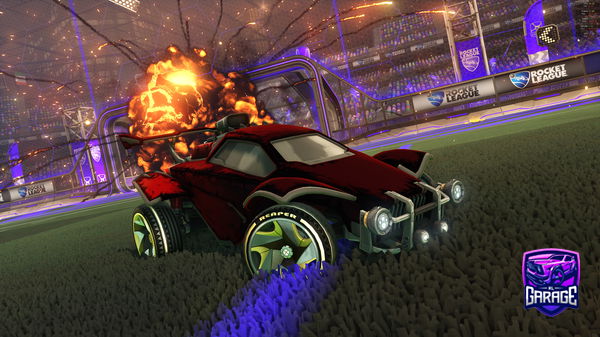 A Rocket League car design from SusPotion2