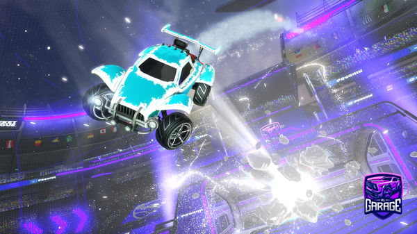 A Rocket League car design from Zestydawn