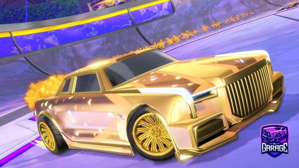 A Rocket League car design from WFC_NOXY