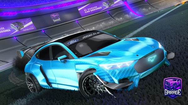 A Rocket League car design from ZachyPoo14