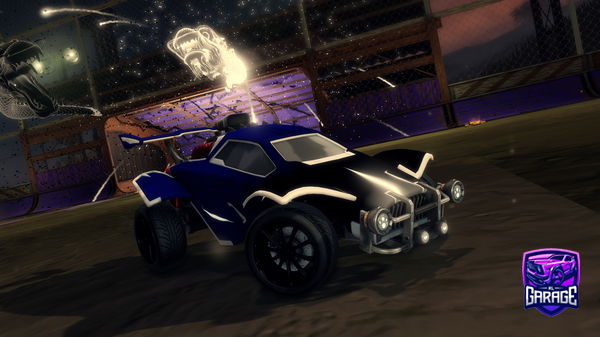 A Rocket League car design from GoldrakeOnRL