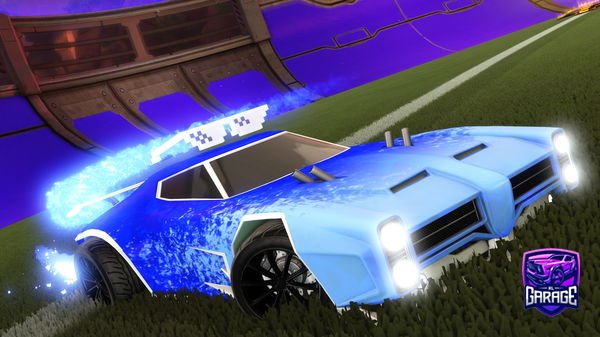 A Rocket League car design from Temptx