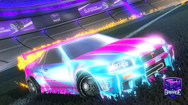 A Rocket League car design from ARZ17RD