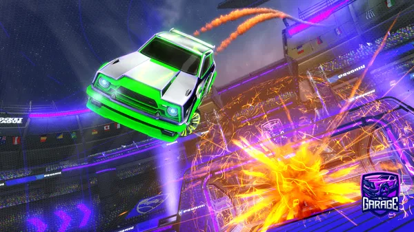 A Rocket League car design from Massnitro