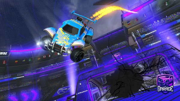 A Rocket League car design from Shxdow-_-