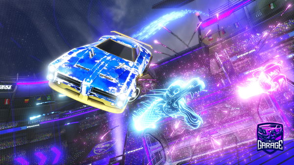 A Rocket League car design from meglabot