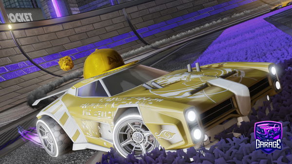 A Rocket League car design from Junction_Nine_YT