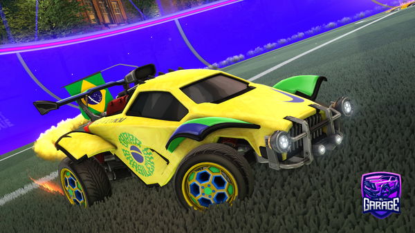 A Rocket League car design from Odahviing