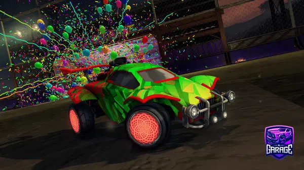 A Rocket League car design from chio11