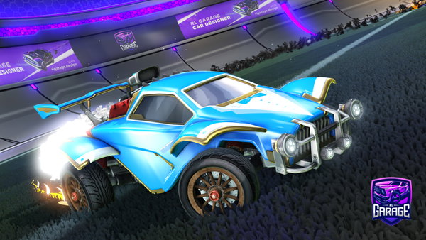 A Rocket League car design from Decz11