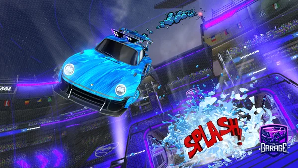 A Rocket League car design from Pancesco