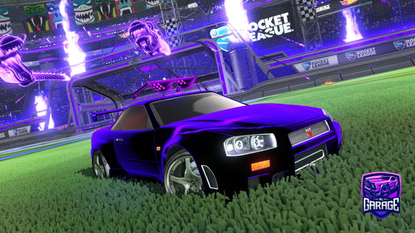 A Rocket League car design from simiploufz