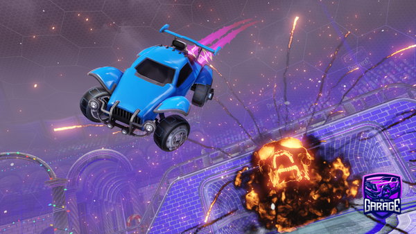 A Rocket League car design from KemoKamo123