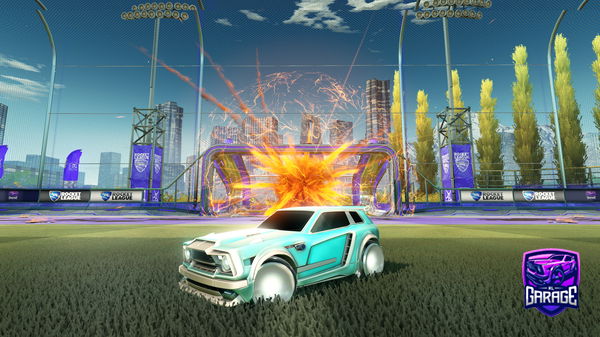 A Rocket League car design from Top500RLSSL