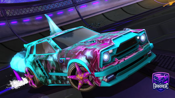 A Rocket League car design from ChelseaFan_10