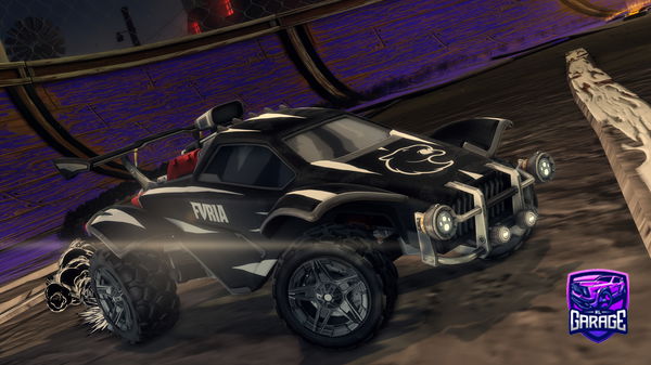 A Rocket League car design from turbo492
