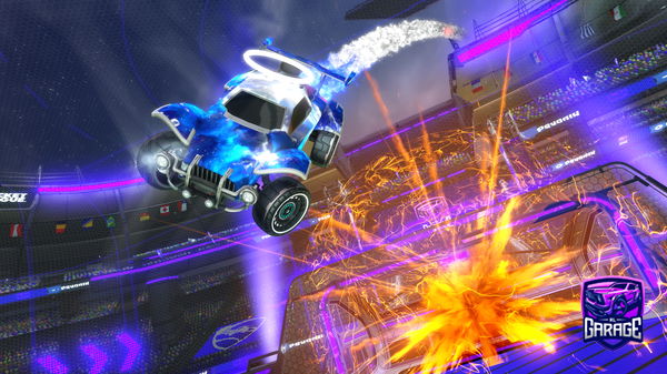 A Rocket League car design from ExplodeDOT