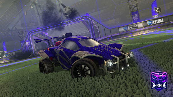 A Rocket League car design from Dexthida