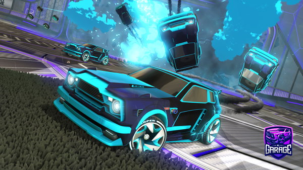 A Rocket League car design from FelT54