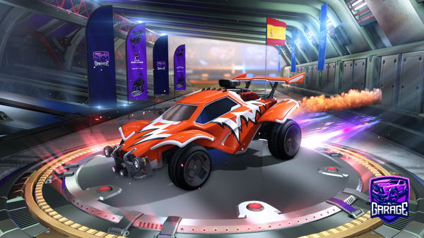 A Rocket League car design from victrolljajalol