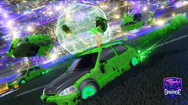 A Rocket League car design from xezoTheW