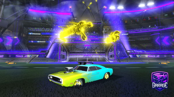 A Rocket League car design from xXEzbukets