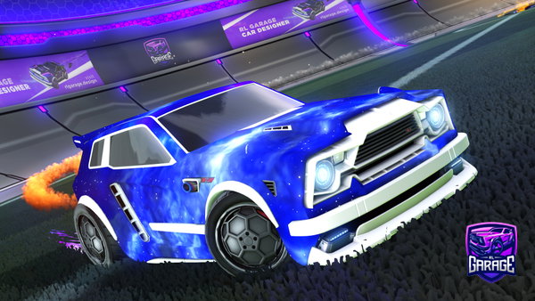 A Rocket League car design from MaikyRomain