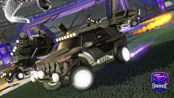 A Rocket League car design from Levouche