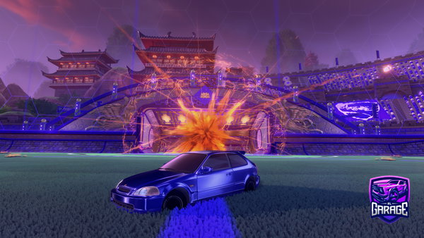 A Rocket League car design from PapiNemo