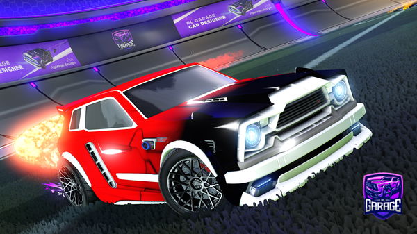 A Rocket League car design from Fallus