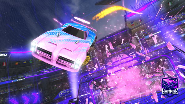 A Rocket League car design from ATQMIK