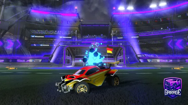 A Rocket League car design from kretecek2