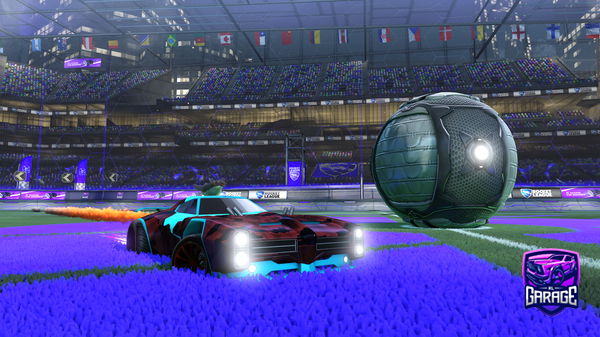 A Rocket League car design from Zjarany_Simba